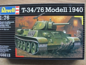 REVELL 1/76 03212 T-34/76 MODELL 1940